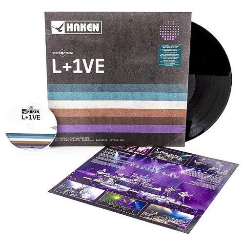 HAKEN L+1VE LP+CD 180 Gram Black Vinyl 12