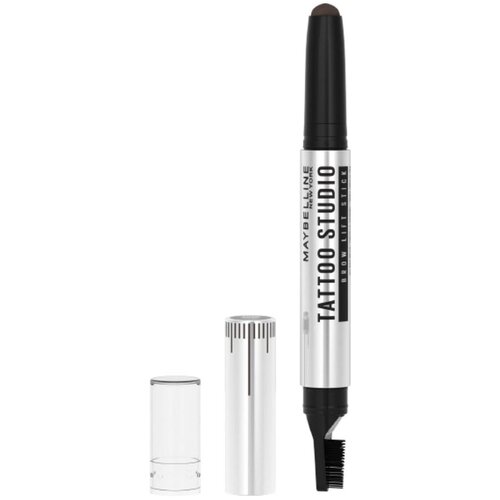 maybelline new york стик для бровей двухсторонний tattoo brow lift soft brown Maybelline New York Стик для бровей двухсторонний Tattoo Brow Lift, deep brown