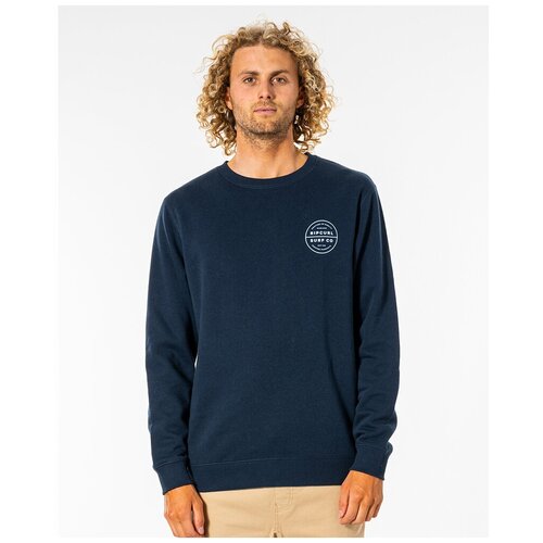 фото Толстовка rip curl re entry crew navy, размер l