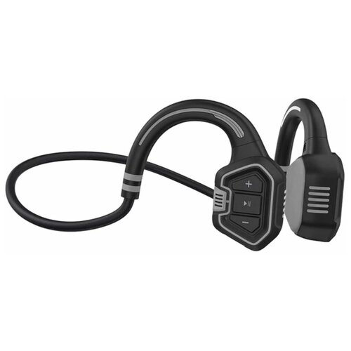 Беспроводные наушники IP68 для плавания с костной проводимостью беспроводные Bluetooth наушники 16 ГБ MP3 музыкальный плеер черные 890000₽