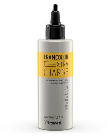 Framesi Краситель прямого действия Framcolor Extra Charge, gold, 125 мл, 125 г