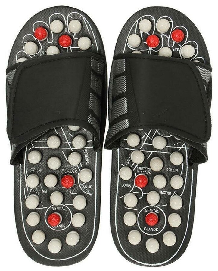 Рефлекторные массажные тапочки 38-39 размер