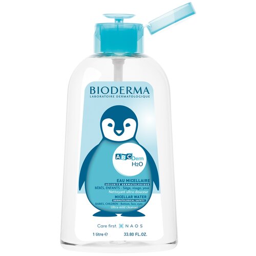 Bioderma ABCДерм Н2О Мицеллярная вода 1000мл