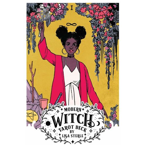 Таро Современная ведьма - The Modern Witch Tarot Deck. Оригинал комплект таро полное руководство по чтению карт повседневное таро ведьмы
