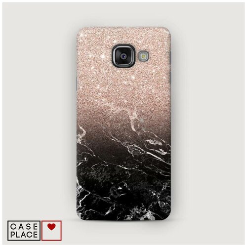 фото Чехол пластиковый samsung galaxy a3 2016 мраморное море case place