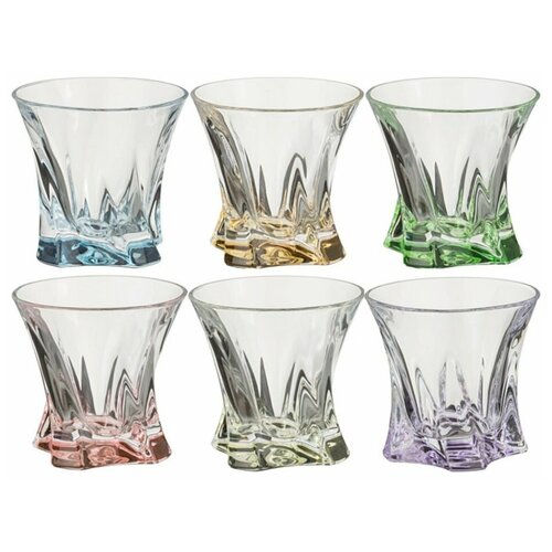 Стаканы для виски 320 мл 6 шт Aurum Crystal 