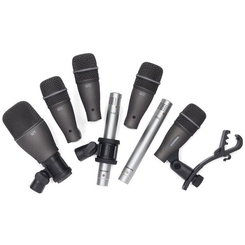 Микрофон инструментальный для барабана Samson DK707 - 1 Q71/ 4 Q72/ 2 C02 Pencil Condenser Mics