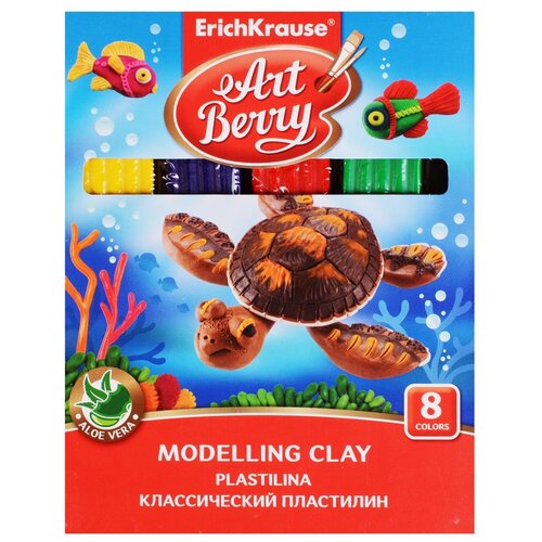 Пластилин ArtBerry Классический 41761 8 цв.