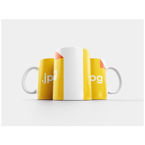 фото Кружка "икона, значки, кнопка" 320 мл lotsprints