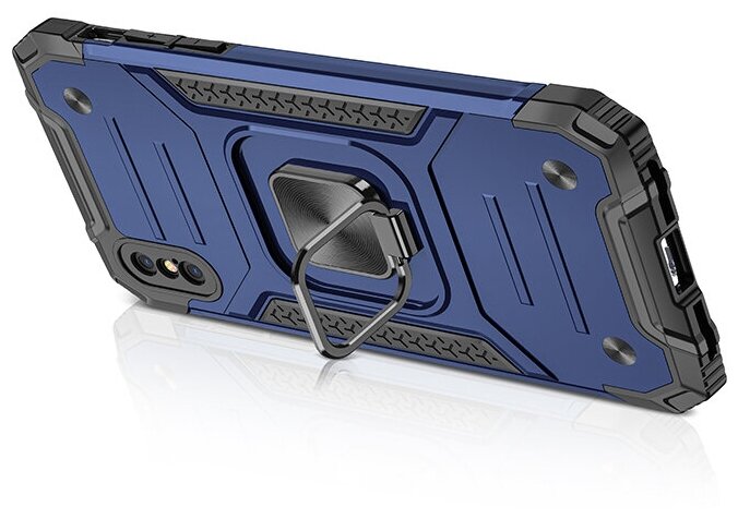 Противоударный чехол Legion Case для iPhone Xs Max синий