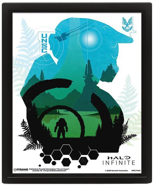 Постер 3D Halo Infinite (Lakeside) EPPL71423