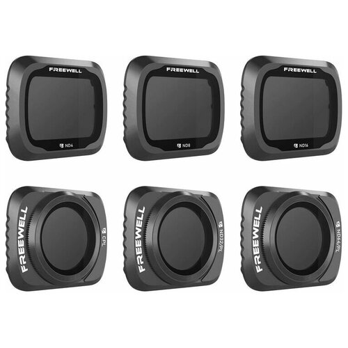 Набор фильтров Freewell для DJI Mavic Air 2 Filters 6 Pack Budget Kit |FW-MA2-ESS|