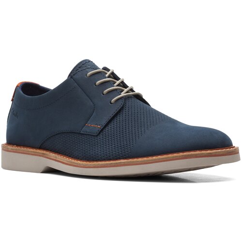 Мужские туфли Clarks,Цвет синий,Размер 44 синего цвета