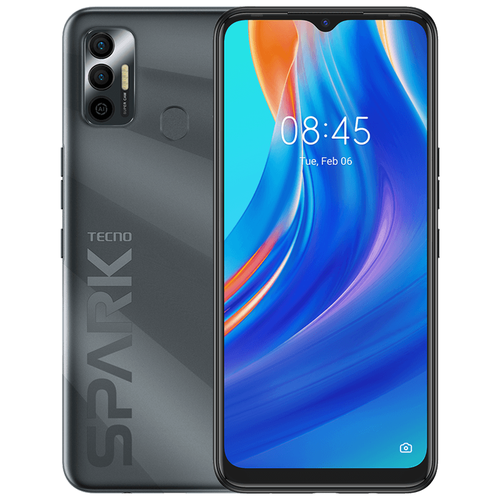 фото Смартфон tecno spark 7 2/32gb, черный