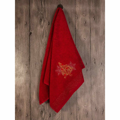 La Villa Кухонное полотенце Yilbasi agaci цвет: бордовый (45х70 см)