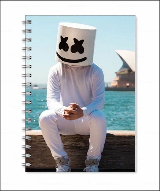 Тетрадь Marshmello, Маршмэллоу №7