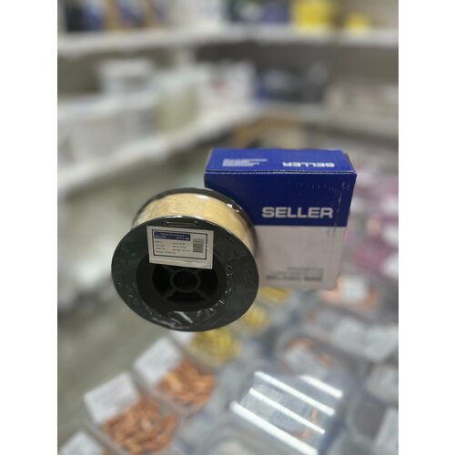 Проволока порошковая самозащитная SELLER E71TGS 0,8 мм 1 кг