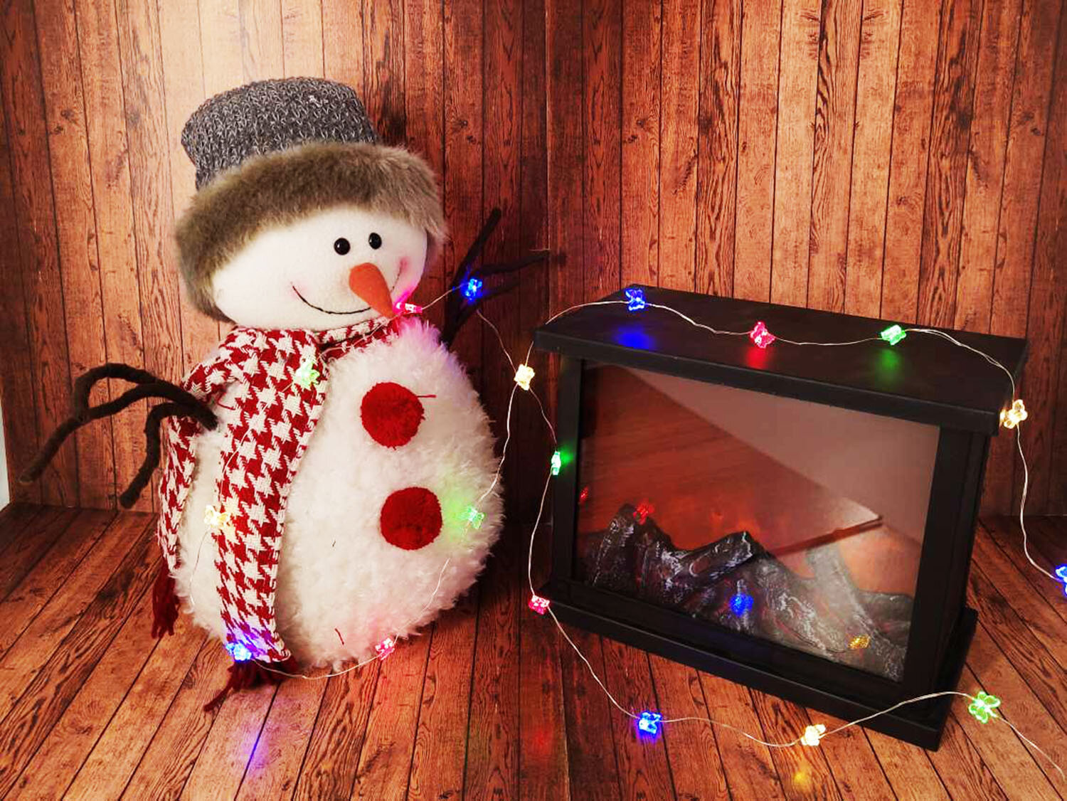 фото Гирлянда "Бабочки" 20 ламп LED, цвет мульти, 2 м, на батарейках.