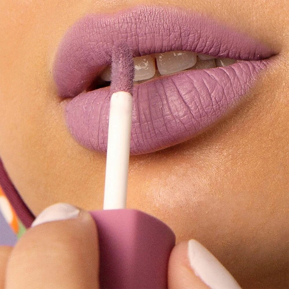 Жидкая Губная Помада 3INA (Мина, Зина) The Longwear Lipstick, тон - 444 (Сиреневая Орхидея) — фото 1