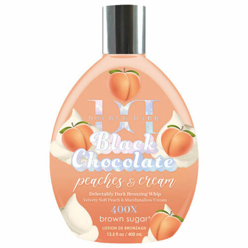 Brown Sugar DD Black Chocolate Peache Cream (400 мл) Лосьон-Крем для загара лосьон для загара в солярии coast 1 intensifier лосьон 235мл