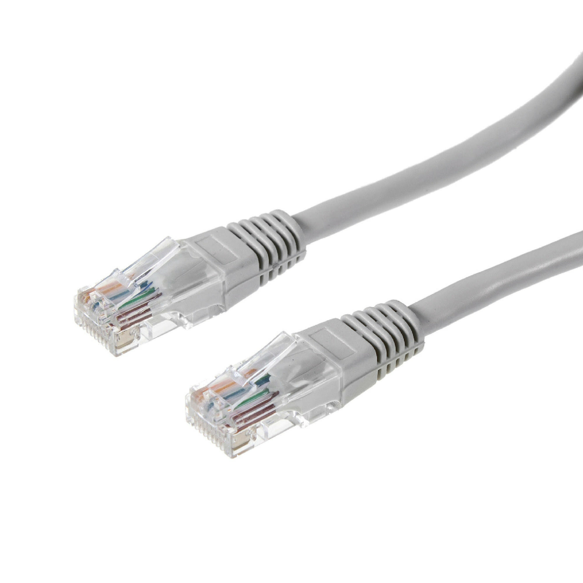 Удлинитель компьютерный UTP4 cat5e 3 м цвет серый