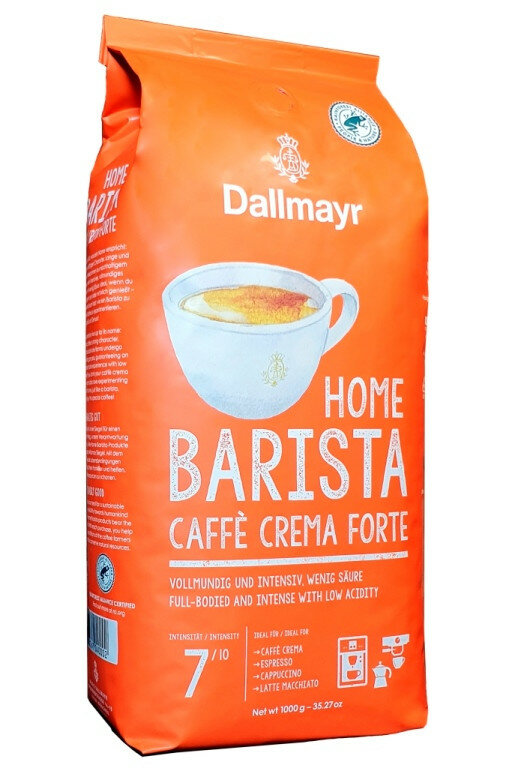 Dallmayr Home Barista Caffe Crema Forte 1 кг кофе в зернах (040002)