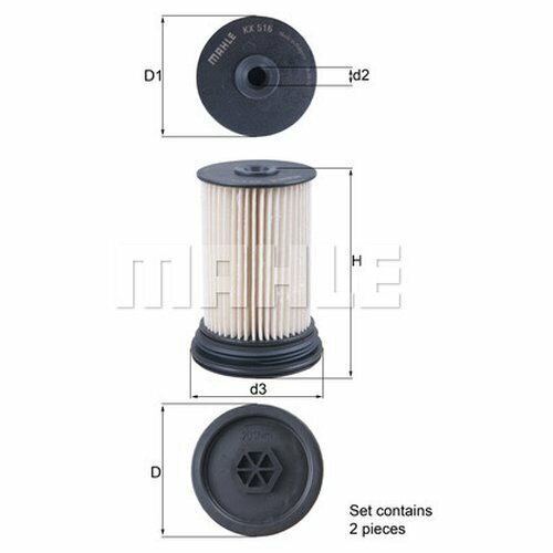 Фильтр топливный Knecht/Mahle KX516S для Chevrolet Captiva; Opel Antara
