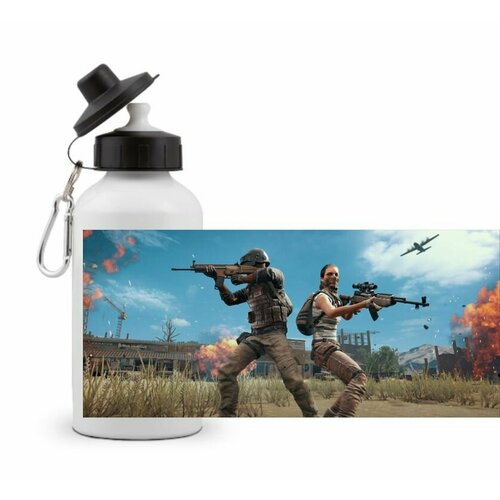 фото Спортивная бутылка playerunknowns battlegrounds, pubg, пубг №8 goodbrelok