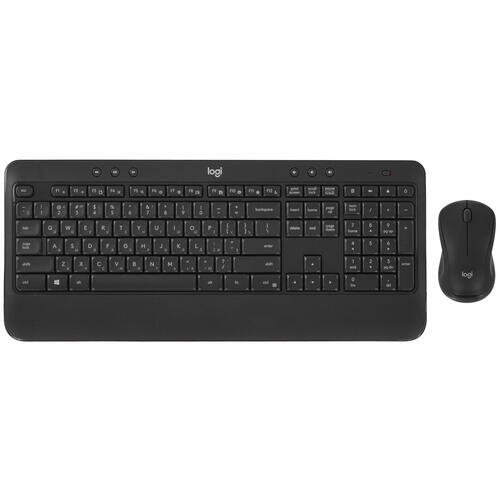 Комплект клавиатура+мышь Logitech MK540 Advanced черный/черный (920-008685) - фото №17