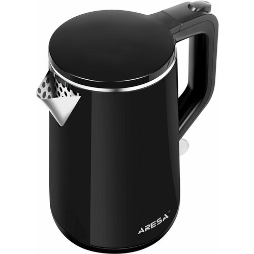 Электрочайник Aresa AR-3474 (черный) чайник электрический aresa ar 3440