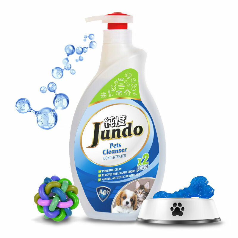 Чистящий гель Jundo Pets Cleanser. для уборки за домашними животными, 1 л