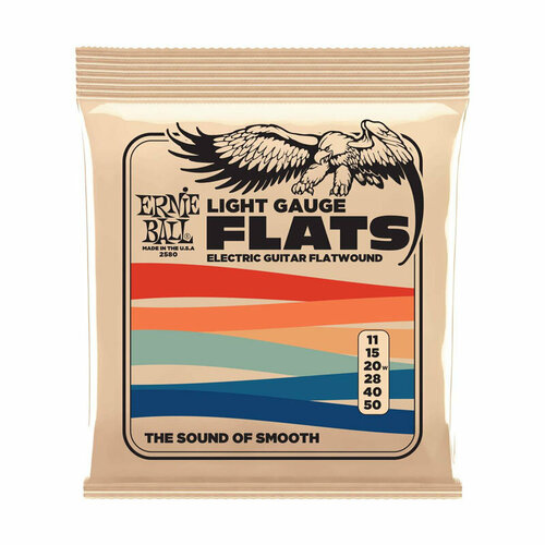 Ernie Ball 11-50 Flatwound Light 2580