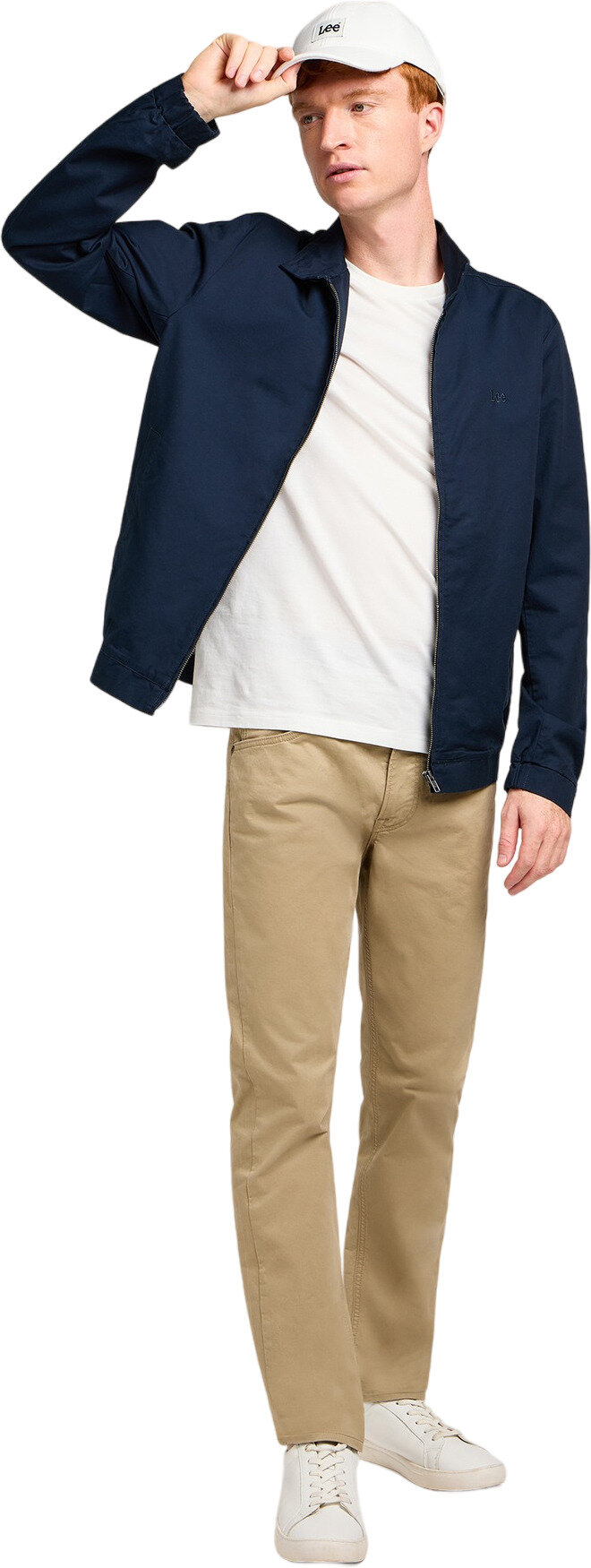 Ветровка Lee Men Harrington Jacket, размер L, синий — фото 1