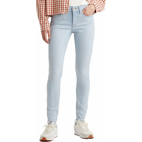 фото Джинсы скинни levi's women 311 shaping skinny jeans, размер 30/30, голубой