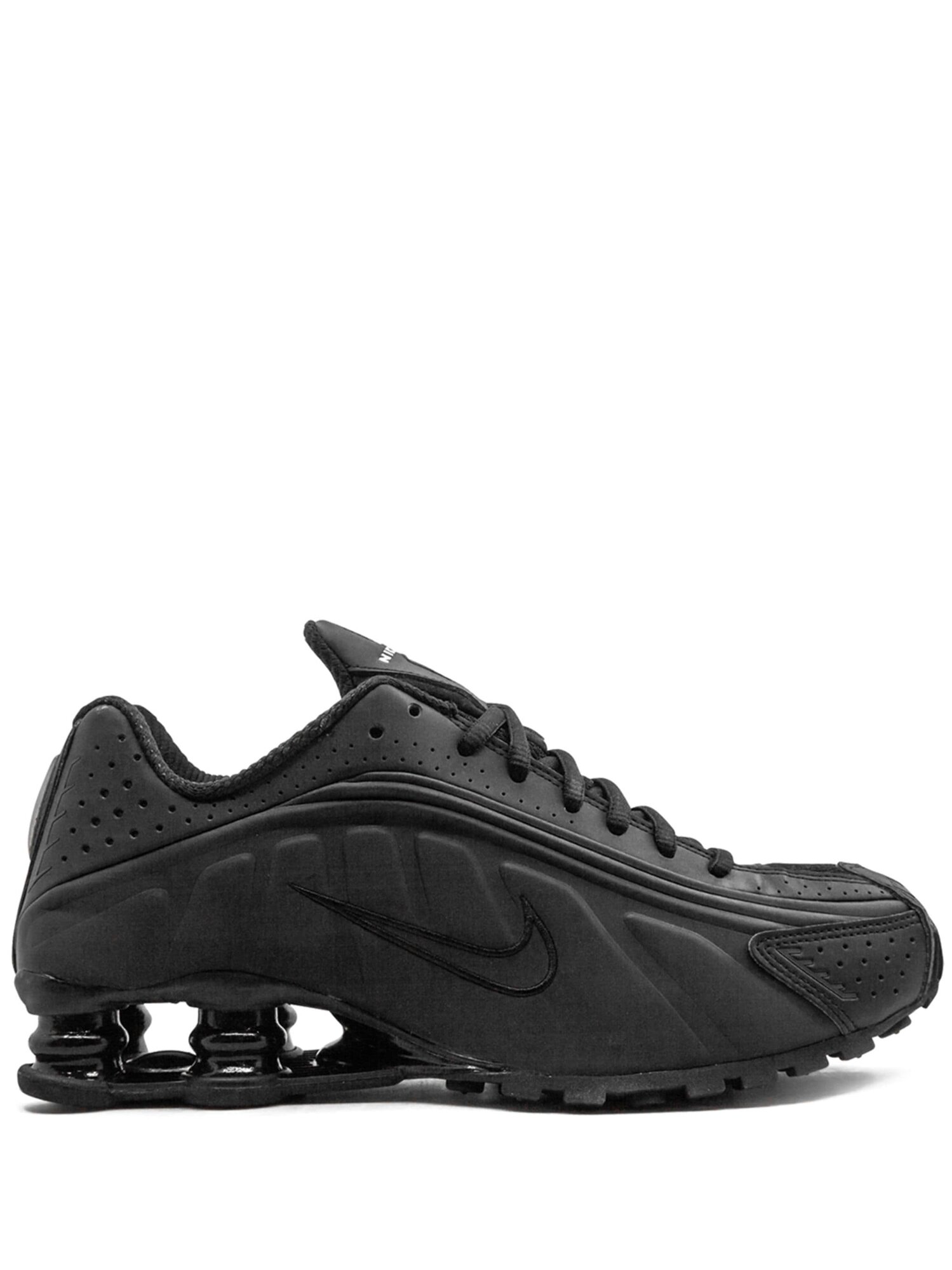 Кроссовки NIKE Shox R4, размер 9.5 US, черный