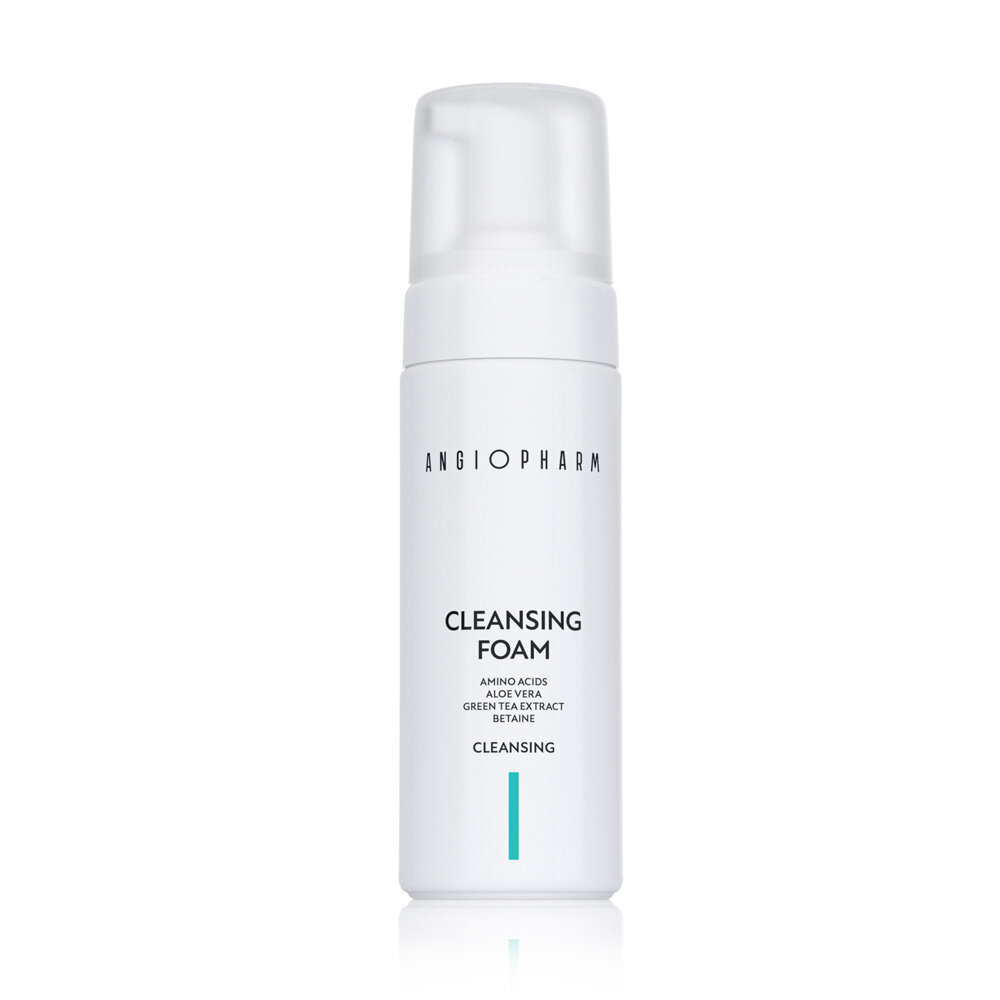 Angiopharm Cleansing Foam Пенка очищающая с аминокислотами, 160 мл
