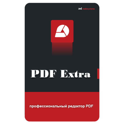 MobiSystems Редактор PDF, PDF Extra Premium, 1 год, на 1 Windows ПК и 1 смартфон или планшет с Android и 1 iPhone/iPad