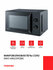 Микроволновая печь соло Toshiba MW3-MM25PE(BK)