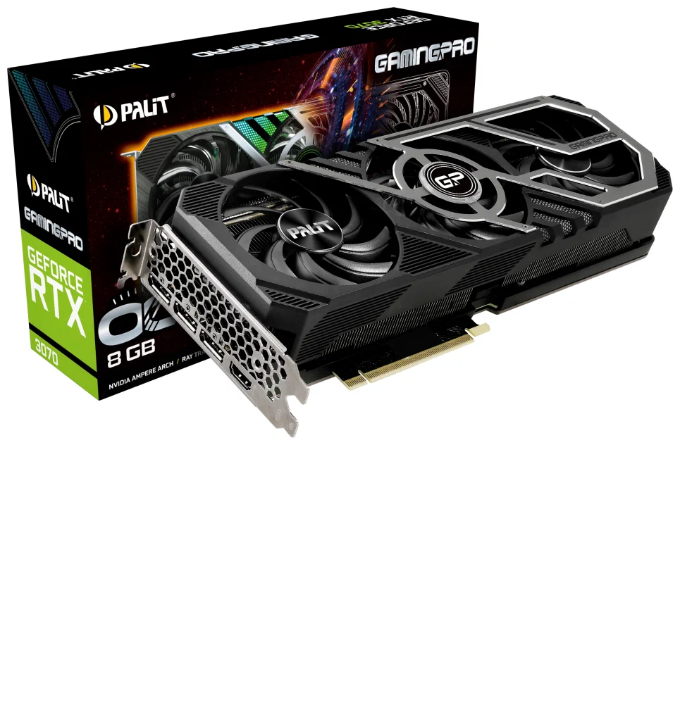 PALIT RTX 3070 8Gb LHR PA-RTX3070 GAMINGPRO 8G (NE63070019P2