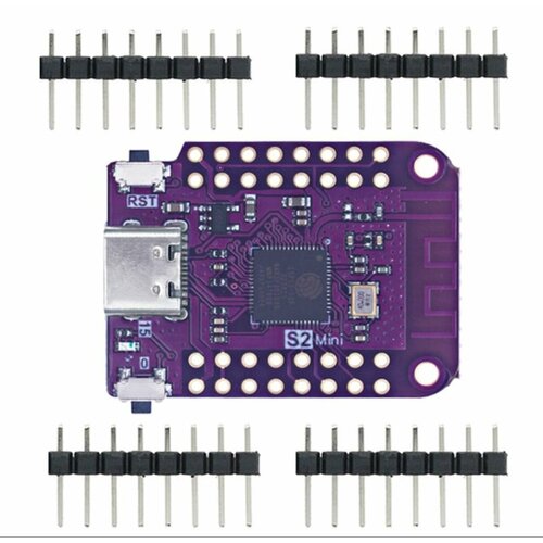 WeMos (Lolin) S2 mini v1 плата на основе ESP32 - плата разработки с WiFi
