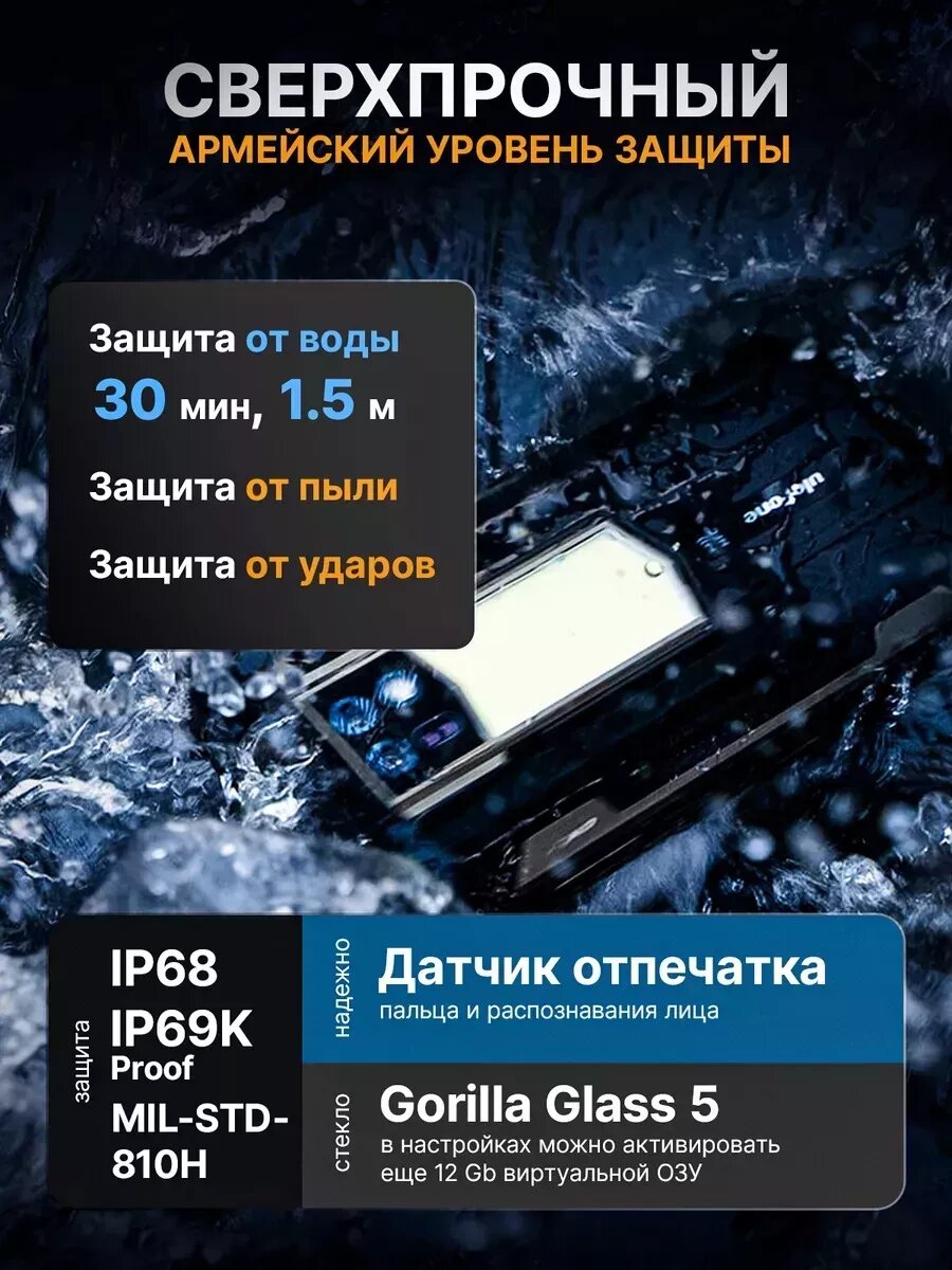 Защищенный смартфон Ulefone Armor 24 12/256 Gb — фото 1