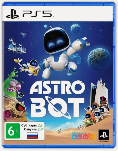 Изображение товара ASTRO BOT (PlayStation 5, Русская версия) / Игра на диске PS5