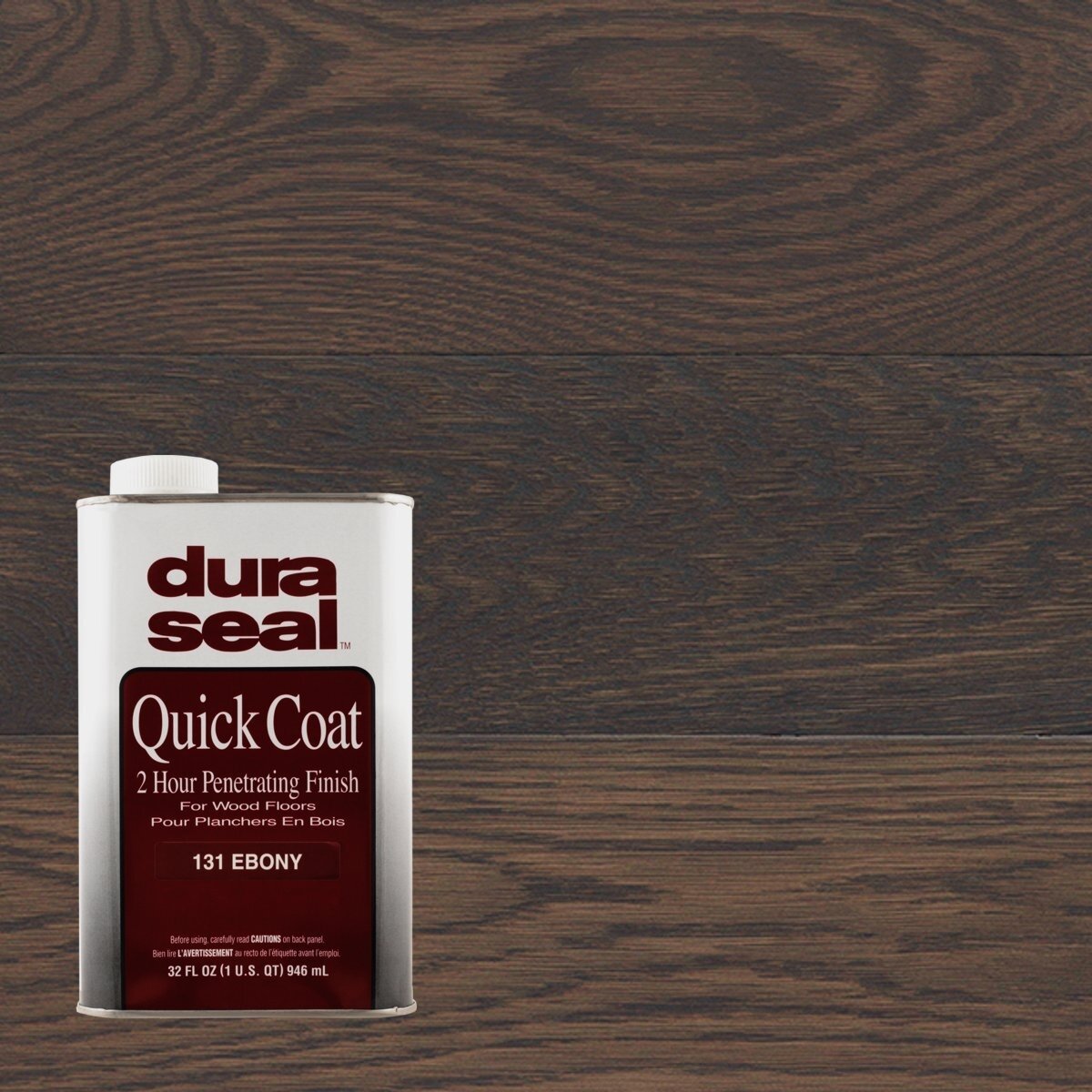 Быстросохнущая масляная морилка DuraSeal Quick Coat 946 мл 131 Эбони 86131