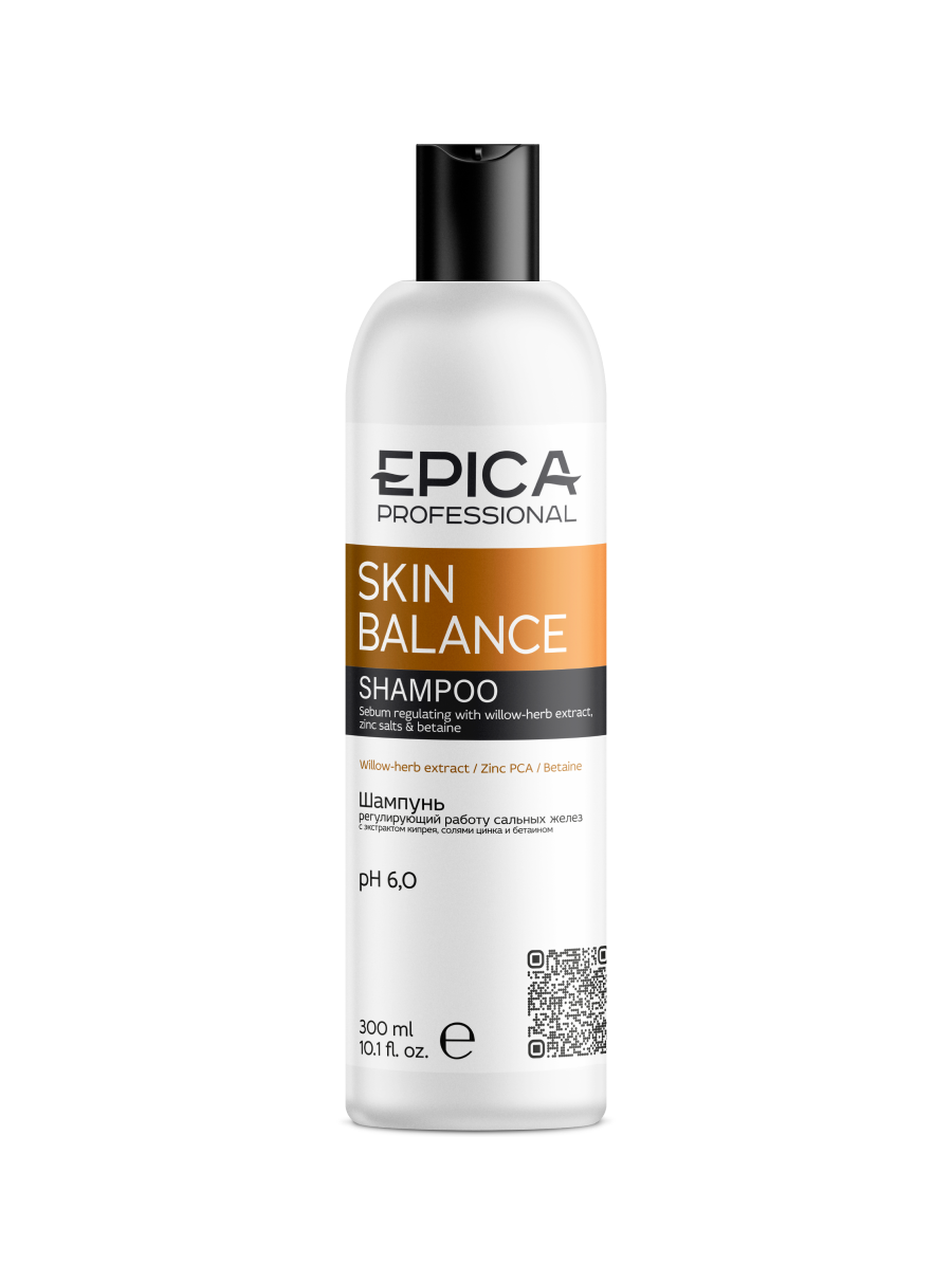 EPICA Professional Skin Balance Шампунь, регулирующий работу сальных желез,300 мл.
