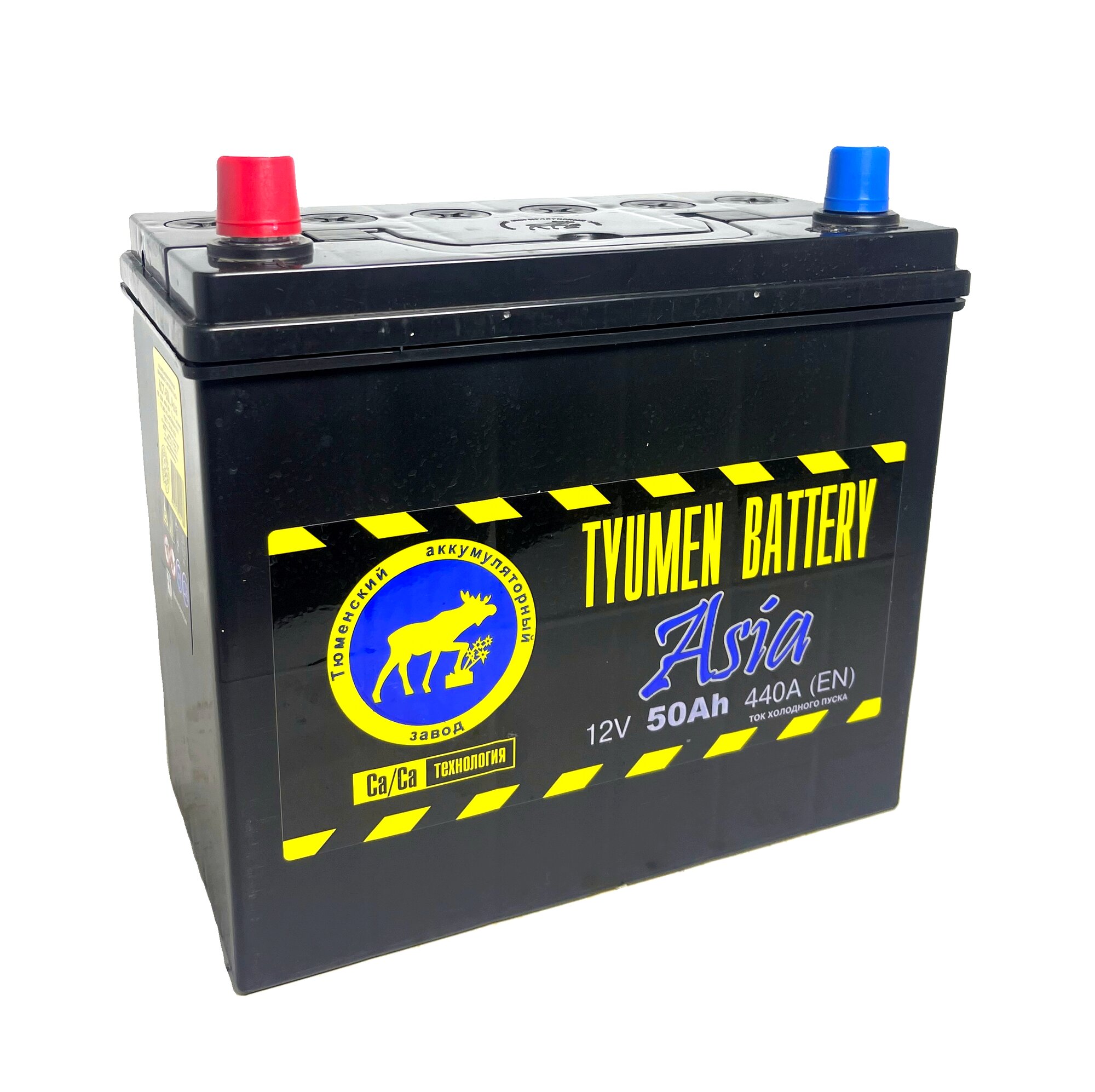 Автомобильный Аккумулятор Тюмень Asia 6СТ-50.1 тонк. кл прямая полярность