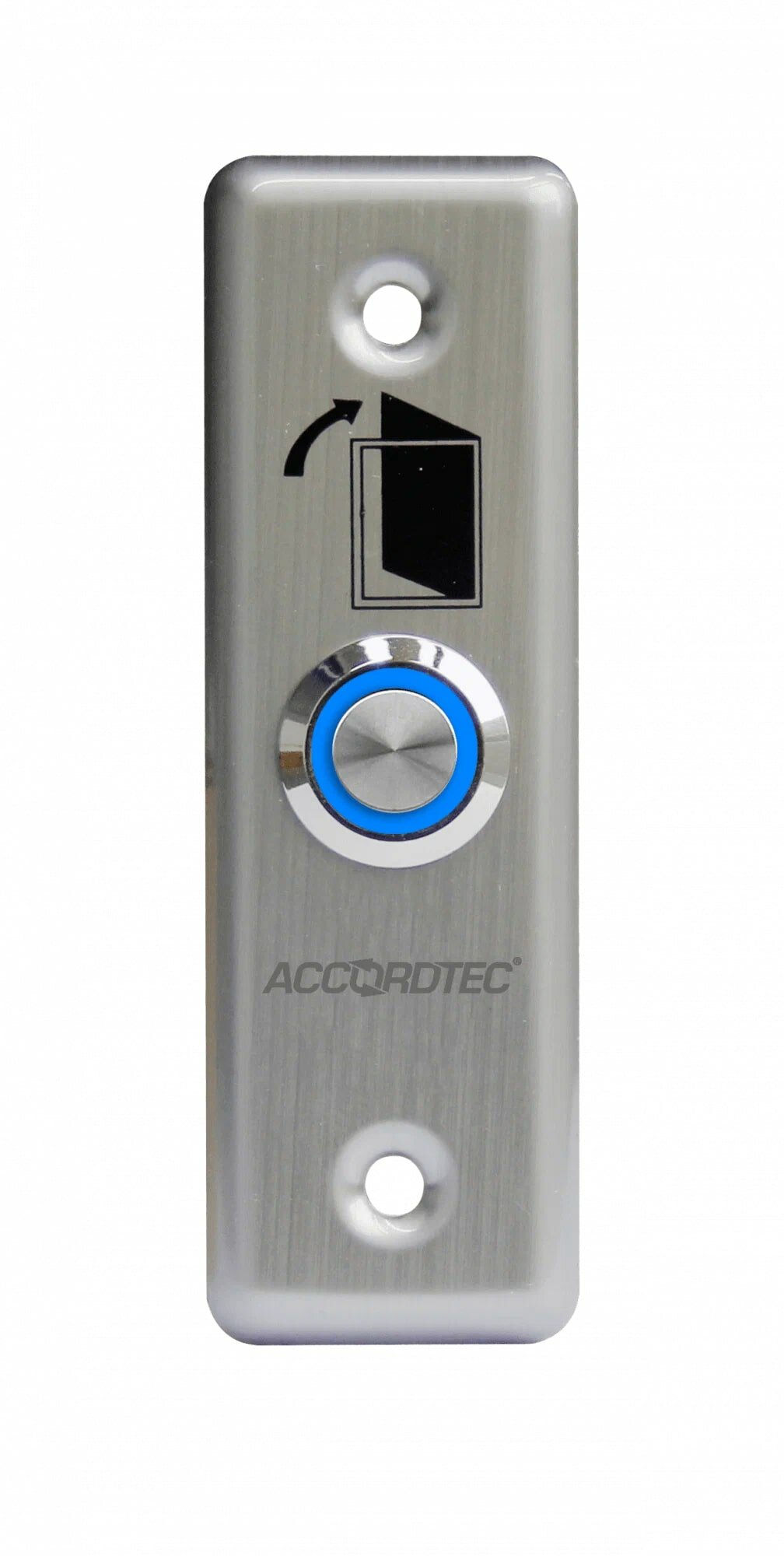 Кнопка выхода AccordTec AT-H801А с металлическим корпусом и LED-подсветкой