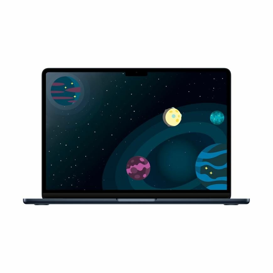 Ноутбук Apple Macbook Air 13 M2, 2022, 16/256, (MC7X4) Midnight, (английская раскладка)