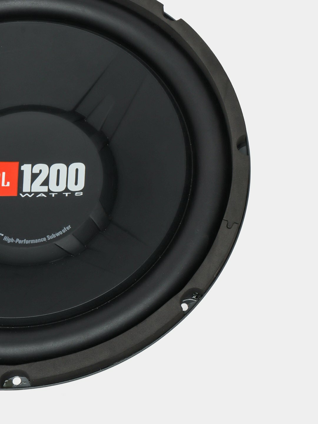 Сабвуфер автомобильный JBL-1200W, 25см, 300-1200Вт, 90дБ, литая корзина — фото 1