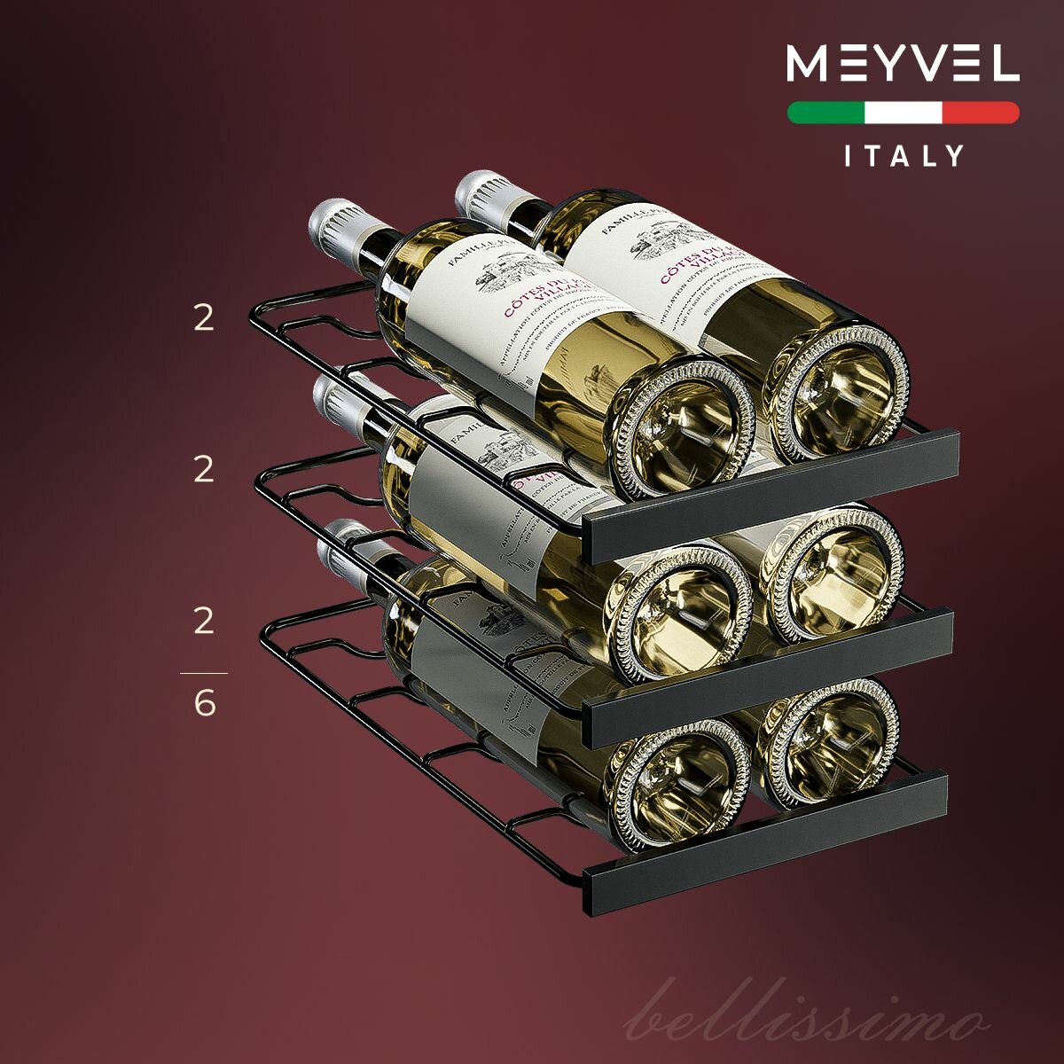 Изображение Винный шкаф Meyvel MV06-BSF1 (easy)