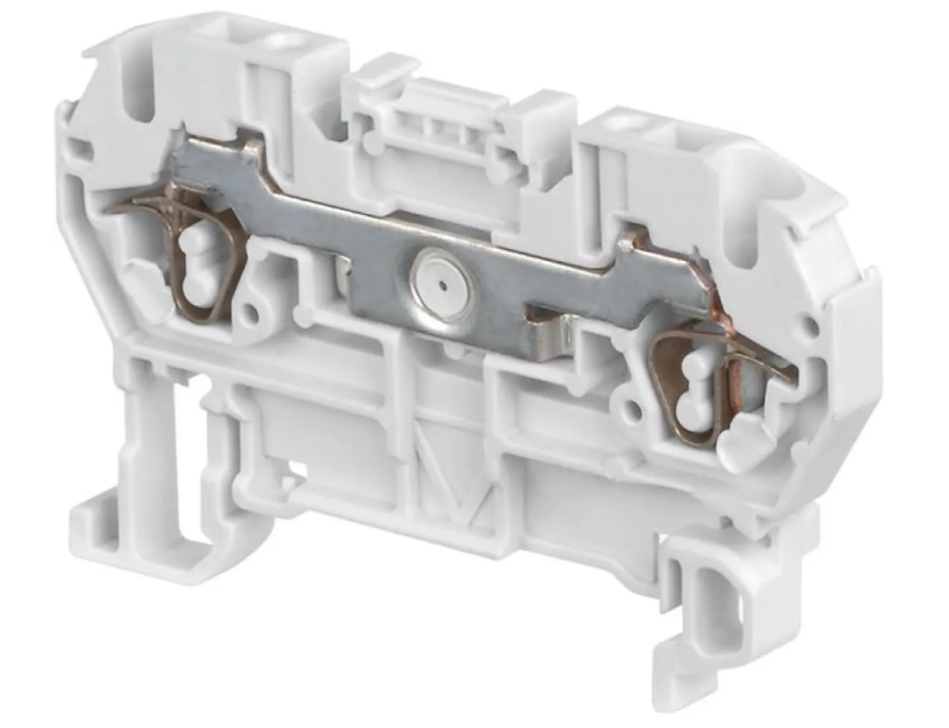Клеммник пружинный 2.5мм2 серый ABB D2,5/5.2L 1SNA290021R2700